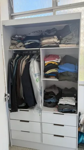 Guarda roupa estilo closet