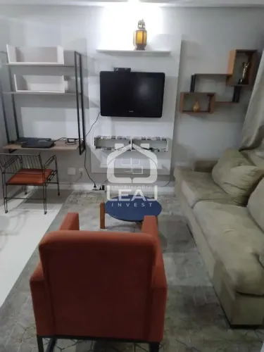 Apartamento mobiliado à venda de 40m² em Moema com 1 quarto e 1 vaga de garagem | Zona Sul
