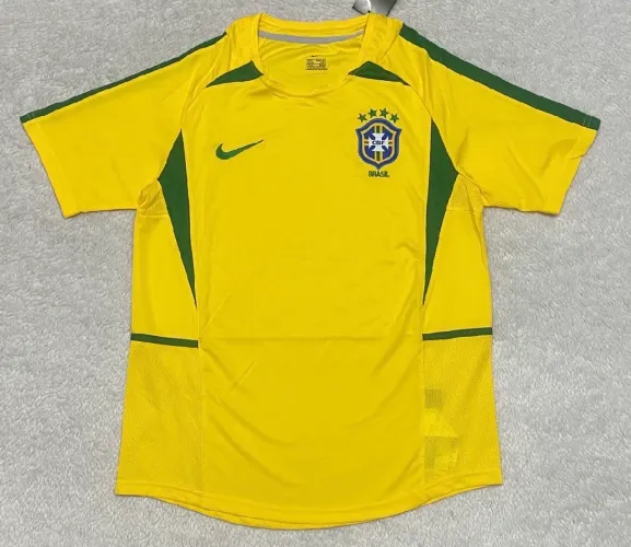 Camisa Brasil retrô 2002