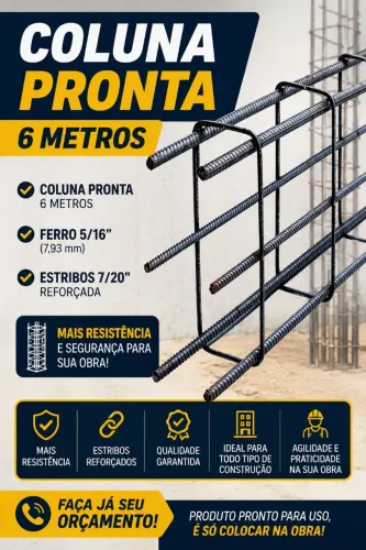 Vende-se coluna pronta 