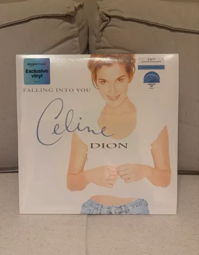 LO Celine Dion - Falling Into You Colorido Azul Disco de Vinil