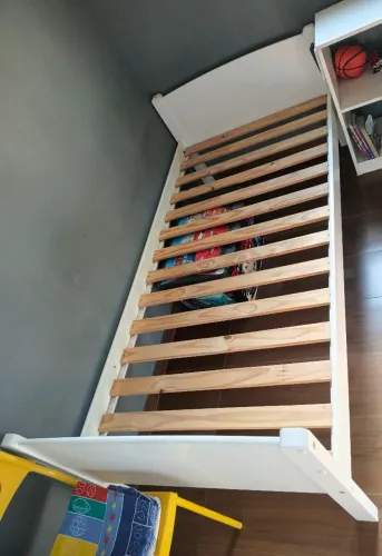 Cama Solteiro Madeira Maciça