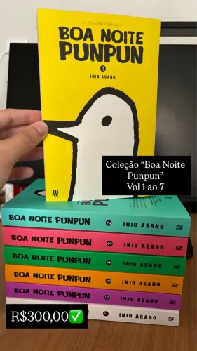 Coleção Completa Boa noite punpun Vol 1 ao 7 