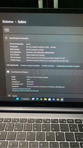Galaxy Book 4 i3 novinho