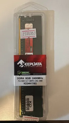 Memória RAM Keepdata DDR4 8GB 2400MHz