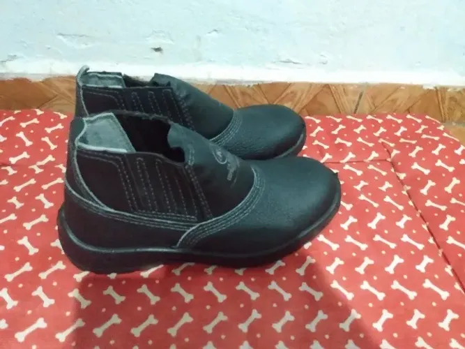 BOTINA DE SEGURANÇA FLEX 1500 KADESH PRETA - BIQUETA DE AÇO