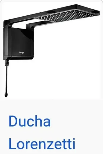 Vende-se, Chuveiro Eletrônico Lorenzetti Acqua Storm Ultra 7800w 220v Preta