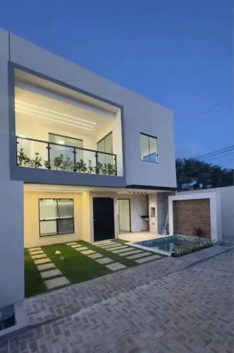 Linda Casa 2 Suítes Com Piscina e Churrasqueira Privativa em Arembepe