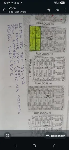 Terreno em Lucena 720m²