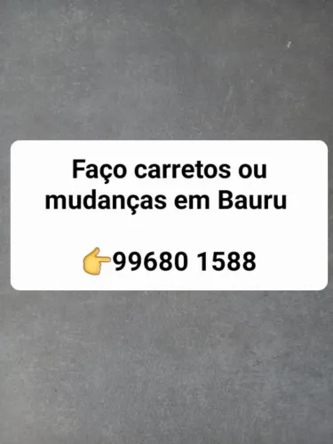 Mudança ou carreto
