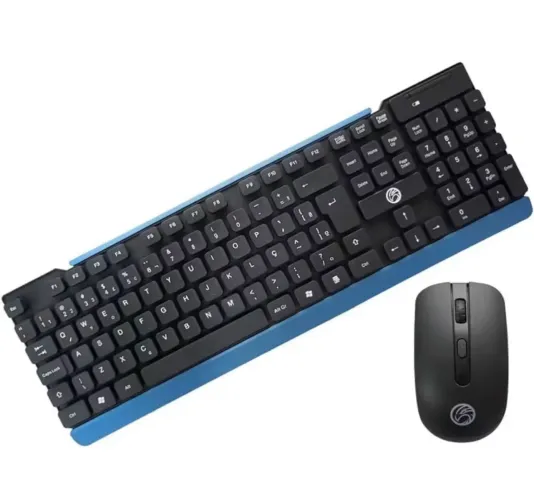 KIT SEM FIO TECLADO E MOUSE BRAZILPC BPC-5271/17