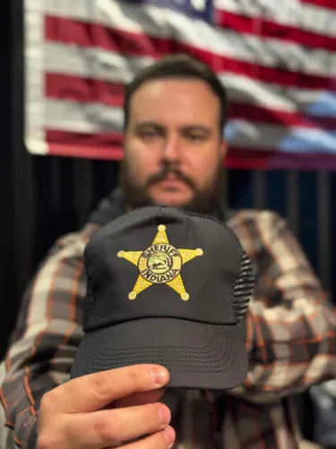 Boné sheriff indiana - importado dos EUA 