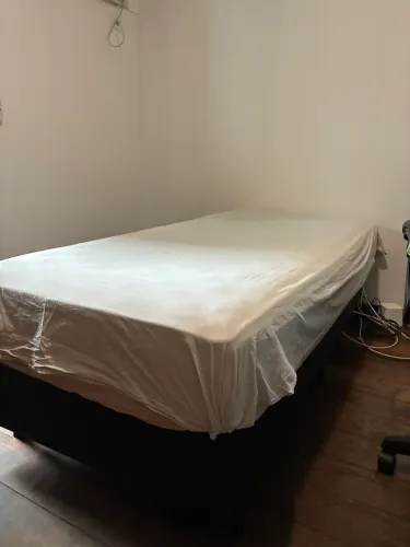 KIT completo: Cama box ortobom (incluso colchão e cabeceira)