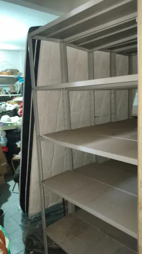Estante de aço ferro prateleira USADA