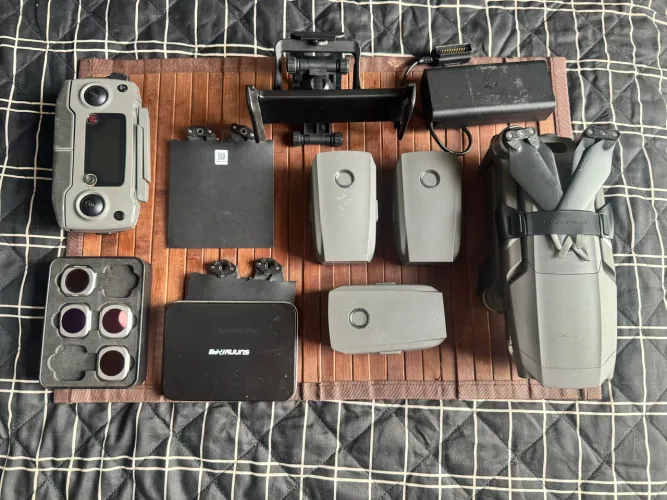 Drone profissional DJI MAVIC 2 PRO SUPER COMPLETO com 4 Baterias e filtros ND