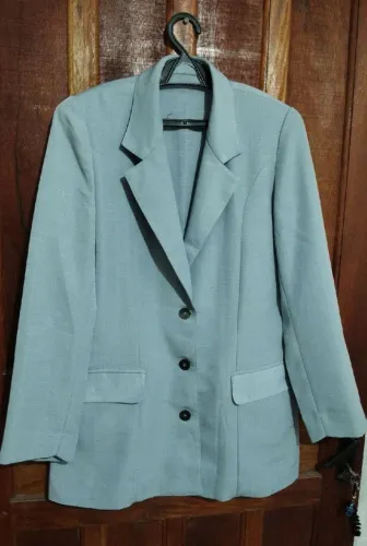 conjunto social vintage blazer e calça