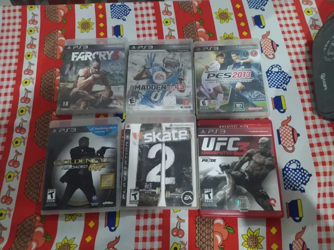 Vendo lote de jogos de ps3 originais.