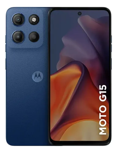 Moto G15 Dual Sim 128gb (4GB+4GB)  Azul Lacrado