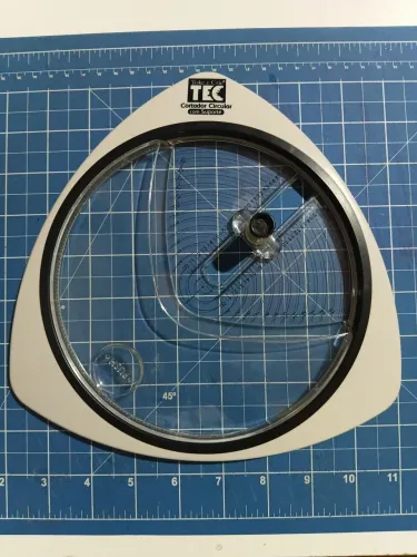 Cortador de papel circular com 3 lâminas extras novas