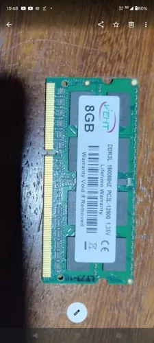Vendo memória para notebook 8 gb ddr3