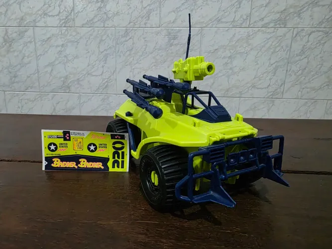 Hasbro GI Joe ARAH 1991 Badger Military Vehicle - 100% Completo
