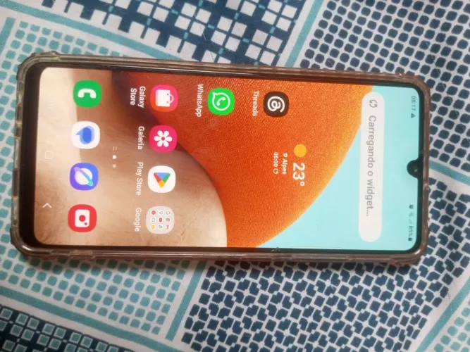 Smartphone Samsung Galaxy a32 4g tela original tudo funcionando c/ capa película