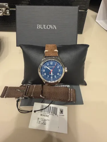 Relogio Bulova Hack A-11 muito novo!