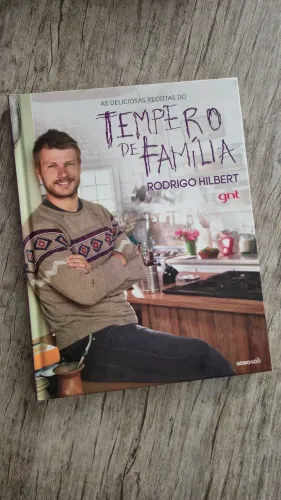 Livro Tempero de Família - Rodrigo Hilbert