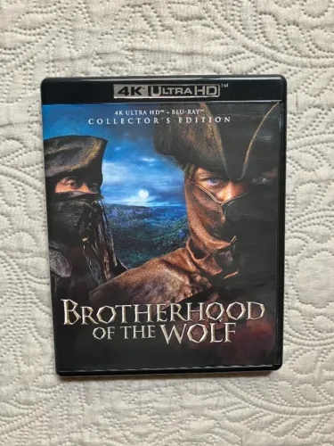o pacto dos lobos (4k + bluray duplo) 3 discos