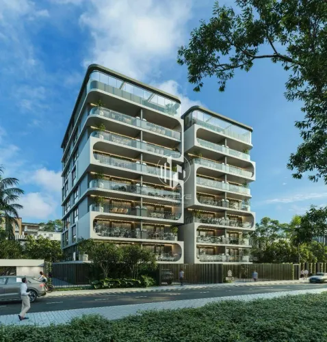 Apartamentos de luxo na beira-mar de Camboinha