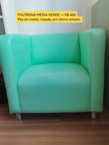 poltrona verde
