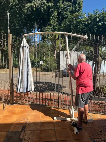 Ombrelone para piscina
