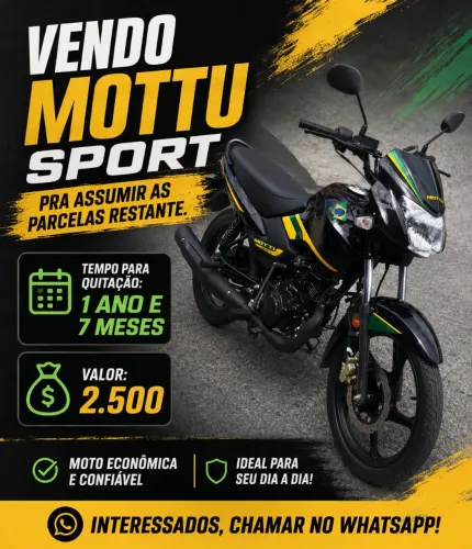 Vendo mottu sport
