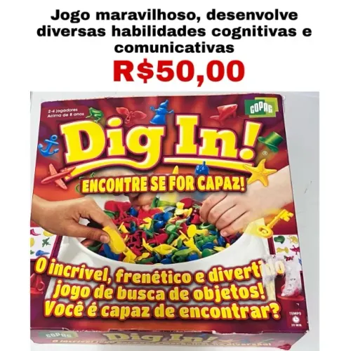 Dig In - Jogo educativo