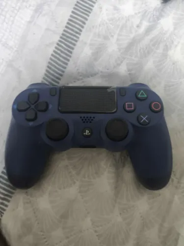 controle ps4 dualshock com touch pad, saída de aúdio e giroscópio