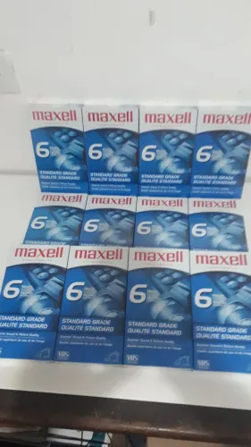 Fitas vhs lacradas