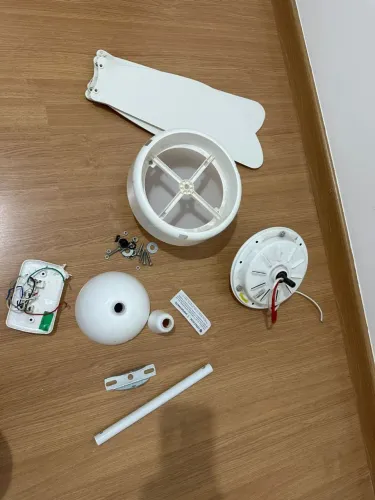 Instalação ventilador de teto