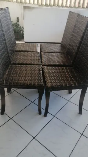 Cadeiras de Palha para Sala de Jantar