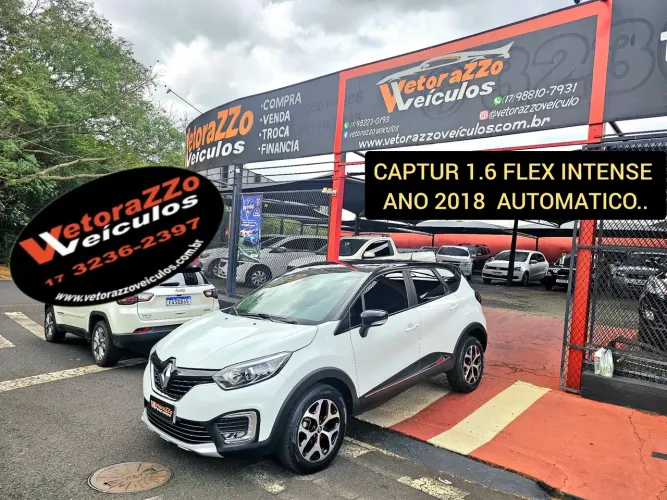 Renault Captur Intense 1.6 16V Flex 5P Aut. 2018