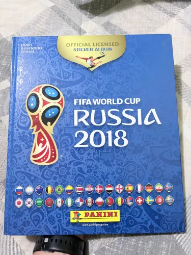Álbum Completo Copa Do Mundo 2018 Capa Dura 
