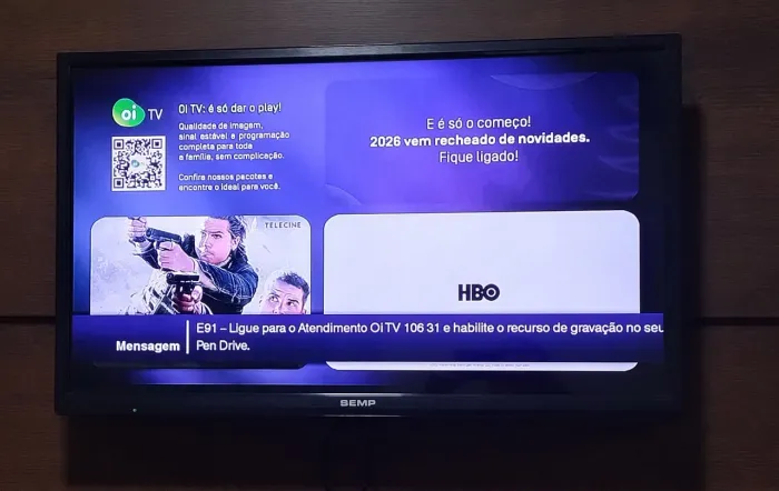 Televisão Semp Toshiba 32 polegadas. Não é smart