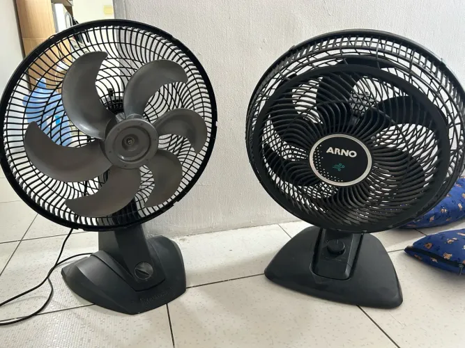 Dois ventiladores para vender um Mallory e um Arno