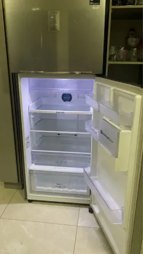 Geladeira Frost Free Inox Samsung 