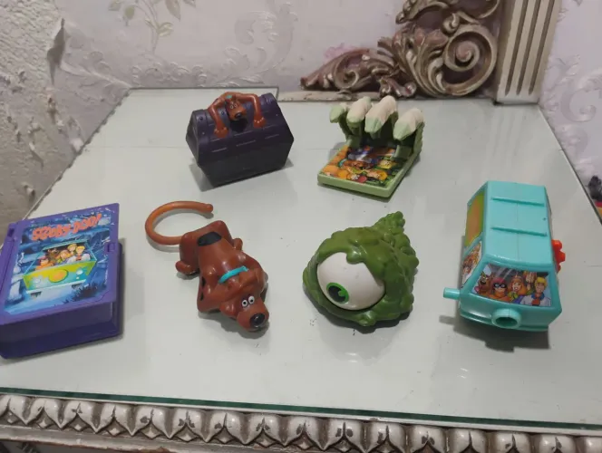Lote Scooby-Doo Brinquedos Macdonald's Hanna Barbera