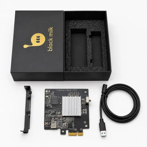 Placa CaptainDMA 75T Completa com Caixa e Cabo USB