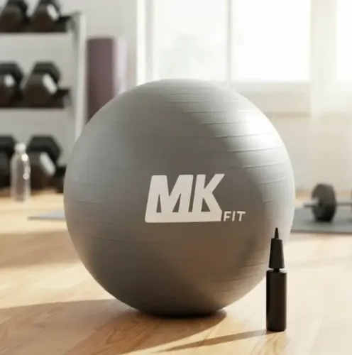 Bola Pilates Nova. Com bomba. 65 cm. Nunca foi usada.