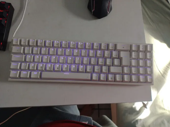 Teclado ReDragon 79 Key Wired Mechanical Keyboard Switch Azul