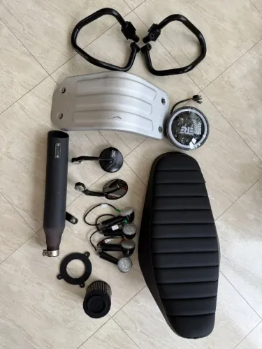 Kit Upgrade Visual/Proteção/Desempenho Royal Enfield Hunter 350