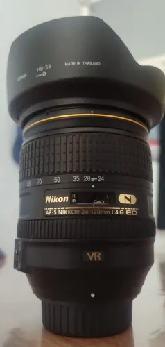 LENTE OBJETIVA NIKON AF-S 24-120mm F/4G ED VR (N)