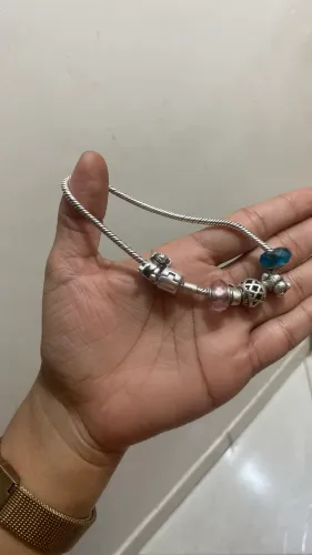 Pulseira VIVARA toda em prata 925